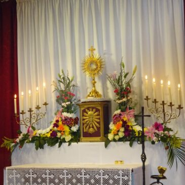 The Forty Hours Eucharistic Adoration in Newman’s chapel at Littlemore